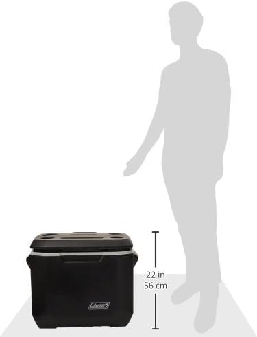Coleman Portable Rolling Cooler | 50 Quart Xtreme 5 Day Cooler with Wheels | Wheeled Hard Cooler Keeps Ice Up to 5 Days - Image 3